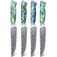 WILDMOK 4 Piece Steak Knife Set, 5