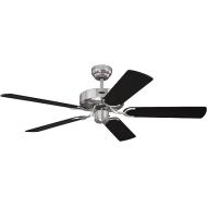 78370 Cyclone 132 cm, Deckenventilator, gebursteter Stahl