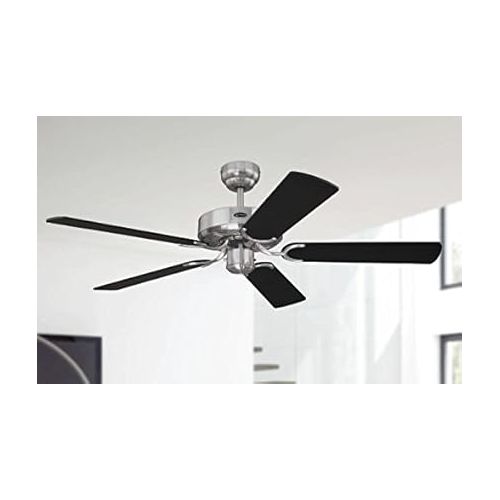  78370 Cyclone 132 cm, Deckenventilator, gebursteter Stahl