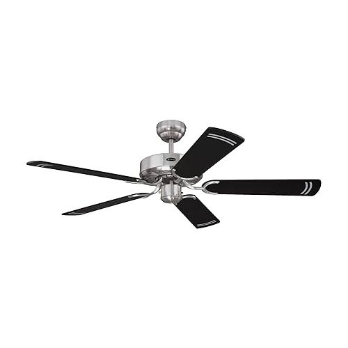  78370 Cyclone 132 cm, Deckenventilator, gebursteter Stahl