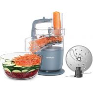 Kenwood MultiPro Go FDP22.?130GY, Compact Food Processor Only 30 x m High, for Cutting, Grating, Pureeing and Kneading Dough, Express Serve Grating Directly into the Pan, 1.3 L Work Container, 650 W,