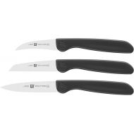 Zwilling 38115001 Vegetable Knife Set Plastic Black 3 Knives