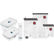 ZWILLING Fresh & Save Vacuum Starter Set Glass 8 Pieces Includes Cans, Pump and Bag La Mer