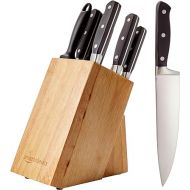 AmazonBasics Premium Knife Block, 9-piece set