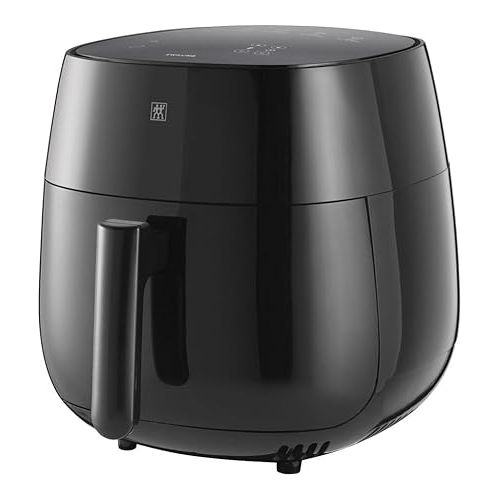  Zwilling Air Fryer, 4 L, 6 Programmes, 1,400 Watt Hot Air Fryer,, for Frying, Cooking and Baking without Fat, Includes Recipe Book (English Language not Guaranteed), Black