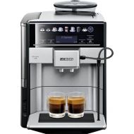 SIEMENS EQ.6 Plus s700 Fully Automatic Coffee Maker, 1500 W, Ceramic Grinder, Touch Sensor Direct Selection Buttons, Personalised Drinks, Double Cup Cover, Stainless Steel