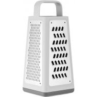 ZWILLING Z-Cut Square Grater, Multifunctional, Stainless Steel Blade, Plastic Housing, Two Way Friction Technology, Grey