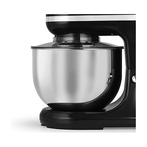  Haws Venø Food Processor, Black, 1200 Watt Power, 6 Speeds, Stainless Steel Bowl with Splash Guard