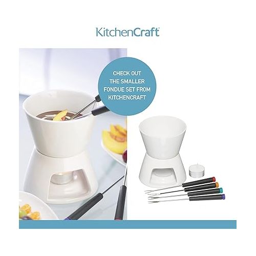  Kitchen Craft Deluxe Fondue Set