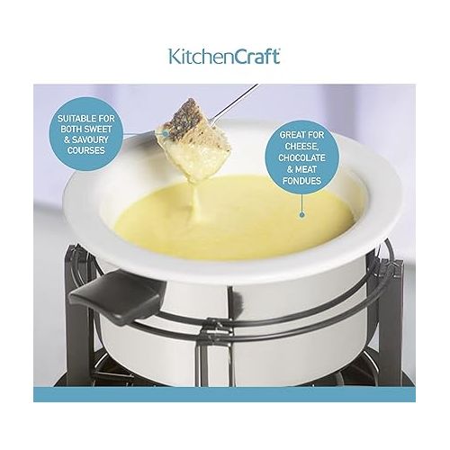  Kitchen Craft Deluxe Fondue Set