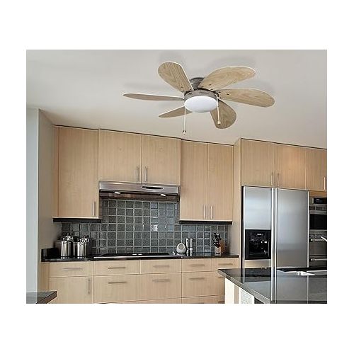  Bestron Ceiling Fan with Lamp, DC30T