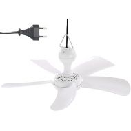 Sichler Haushaltsgerate Mobile Ceiling Fan: Mobile Ceiling Fan VT-141.D with Hanger, 41 cm, 9 W (Ceiling Fan Slow Running, Fan Slow Running, Rocker Switch)