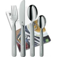 WMF Children's Cutlery Set with Engraving 4-Piece First Lyric Christening - Children's Cutlery from 4 Years Personalised Engraving - Christening Gifts Boys