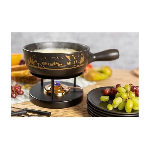  KUHN RIKON 32320 Cheese Fondue Clay