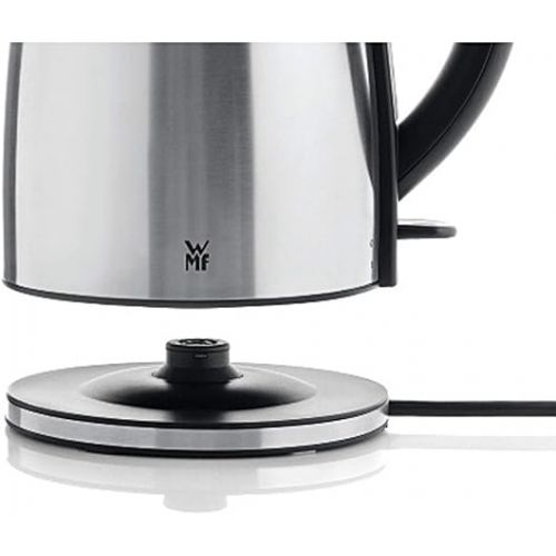  WMF Stelio stainless steel kettle, 1.2l, with filter, 2400 W, wireless, illuminated water level indicator, lime water filter, matt cromargan