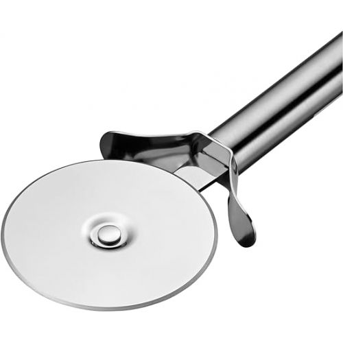  WMF Profi Plus Pizzaschneider 19,8 cm, Pizzaroller, Pizza Cutter, Cromargan Edelstahl teilmattiert, spulmaschinengeeignet