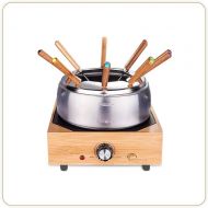 LITTLE BALANCE 8320 2019 Electric Fondue Stainless Steel and Bamboo