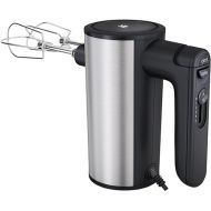 WMF Kult X Edition Hand Mixer, Whisk with 5 Speed Levels, Turbo Function, Hand Mixer 400 W, Cromargan Matt Black