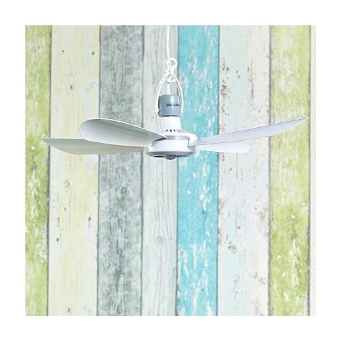  Pearl fan: VT-145.D Mobile Ceiling Fan 230 V with Hanger Diameter 40 cm (Light Ceiling Fan)