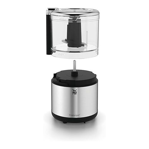  WMF KUCHENminis Cromargan Matt Space-Saving Multi Chopper with One-Handed Operation and Removable Container (0.3L) 65 W