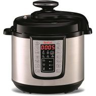 Tefal CY505E Fast & Delicious Multicooker | Electric Pressure Cooker | 6L Capacity | 25 Automatic Programs | Up to 80% Faster Cooking | Energy Saving | Recipe Book | 1200W | Stainless Steel
