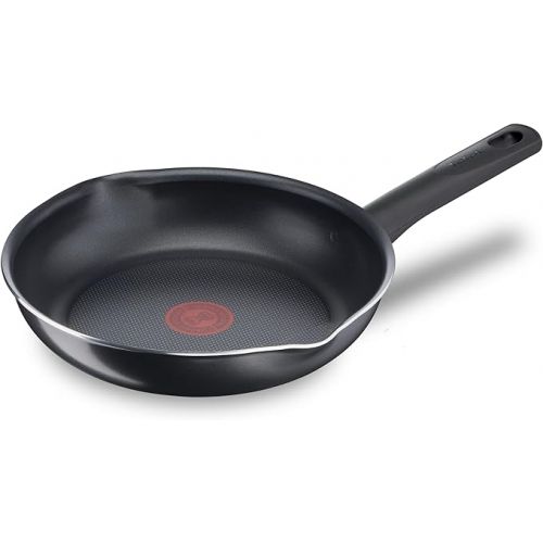  Tefal B56406 Day by Day On frying pan | 28 cm | non-stick coating | thermal signal | for all hob types EXCEPT induction | deep shape | aluminium | black