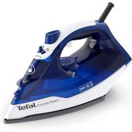 Tefal FV2838 Express Steam Iron | 2400 Watt | Steam Boost: 180 g/min | 270 ml Capacity | Fast Heating and Efficient Ironing | Ceramic Soleplate | Drip Stop | Blue