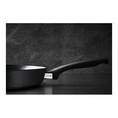  Tefal G28890 Hard Titanium On Pan Set 24 + 28 cm Aluminium Safe Non-Stick Coating Thermal Signal Temperature Indicator Suitable for All Hobs Suitable for Induction Cookers Black Pack of 2