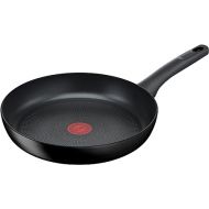 Tefal G28806 Hard Titanium On Frying Pan 28 cm Aluminium Safe Non-Stick Coating Thermal Signal Temperature Indicator Suitable for All Hobs Suitable for Induction Cookers Black
