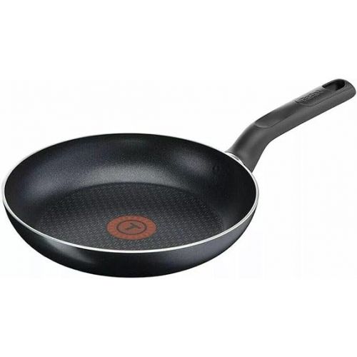  Tefal Issencia XXL 2-Piece Pan Set, 28 + 32 cm Pan, Non-Stick Frying Pans with Integrated Temperature Display, Ergonomic Thermoplastic Handle, Extra Deep Shape, Non-Stick Pan