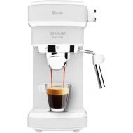 Cecotec Cafelizzia 790 White Coffee Machine for Espresso and Cappuccino, with Fast Thermoblock Heating, 20 Bar, Auto Mode for 1 and 2 Coffees, Orientable Steamer (White, Without Pressure Gauge)