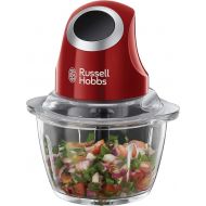 Russell Hobbs 24730-56 Desire Food Processor, 2 Speed Levels, Pulse/Ice Crush Function, Red/Black