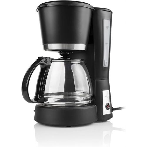  Tristar CM-1233 Coffee Machine with 0.6 L Glass Jug - 6 Cups - Also Suitable for Camping Use