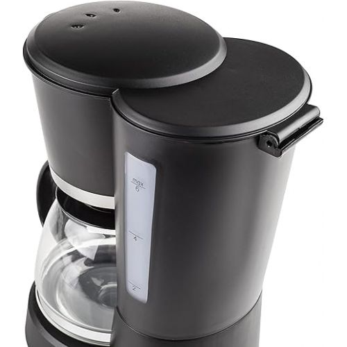  Tristar CM-1233 Coffee Machine with 0.6 L Glass Jug - 6 Cups - Also Suitable for Camping Use