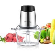 Biolomix Multi Chopper 500 Watt Powerful Motor, 2 Litre Glass Container, 4-Blade Special Stainless Steel Blade (P6001)