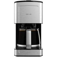 Cecotec Kaffeemaschine Coffee 56 Heat, 800W, Programmieren Sie Ihren Kaffee, Edelstahl, LCD-Bildschirm, Tropfenschutz, Fassungsvermogen 1,3L, 12 Tassen, Automatische Abschaltung, Tank mit Fenster