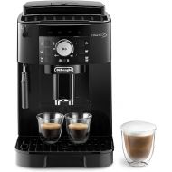 De'Longhi Magnifica S ECAM11.112.B Fully Automatic Coffee Machine with Milk Frothing Nozzle for Cappuccino with Espresso Direct Selection Buttons and Rotary Control 2 Cup Function Black