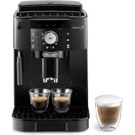 De'Longhi Magnifica S ECAM11.112.B, Fully Automatic Coffee Machine with Milk Frothing Nozzle for Cappuccinos, with Espresso Direct Selection Buttons and Rotary Control, 2 Cup Function, Black