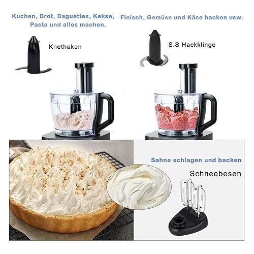  TopStrong Multifunctional food processor 1100 W