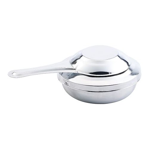  Rosenstein & Sohne fondue set: cheese fondue set made of enamelled cast iron, diameter 24 cm (cheese fondue pot)