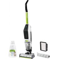 BISSELL CrossWave X7 Plus Pet | Wiping/Vacuum/Drying | Multi Surfaces 3-in-1 | For Carpets, Tiles & Wooden Floors | Pet Turbo Mode | Wireless | Two Tank Technology | Green/White/Black | 3479N