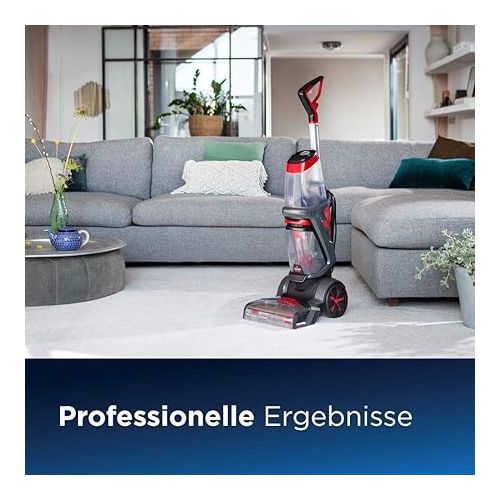  BISSELL ProHeat 2 x Revolution Professional Carpet Cleaner, Removes Dirt and Stains, Powerful 800 W Motor, 3.7 Litre Tank Capacity, for Carpets, Stairs & Upholstery, 1858N