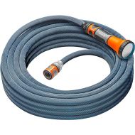 Gardena Liano Xtreme 18465-20 1/2 Inch 15 m Set Extremely Robust Textile Fabric Garden Hose with PVC Inner Hose Lightweight Weather-Resistant