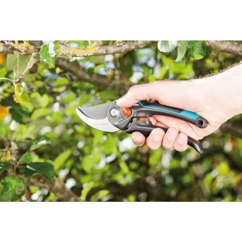  Gardena Secateurs B/S XL: Plant-Friendly Pruner with Bypass Cutting for Branches and Twigs, Max. Cutting Diameter 24 mm, Variably Adjustable Handle Opening (8905-20)