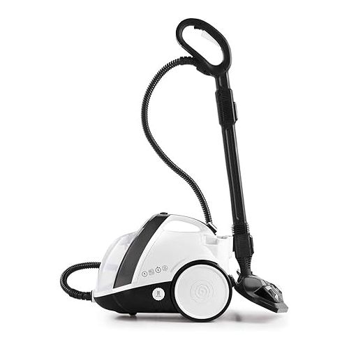  Polti Vaporetto Smart 120 Steam Cleaner with High Pressure Boiler, 4 Bar, Kills and Eliminates 99.99%* of Viruses, Germs and Bacteria, 14 Accessories