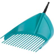 Gardena combisystem Shovel Rake: Handy Shovel Rake for Sweeping Up and Picking Up Leaves and Garden Waste, with Robust Plastic Tines, Working Width 36.5 cm (3120-20)