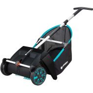 Gardena Leaf and lawn collector: Garden sweeper, with removable collecting bag, rotating brush system, ergonomic handle, low-noise (3565-20).
