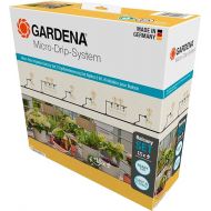 Gardena Micro-Drip System Drip Irrigation Set Balcony (15 Plants): Starter Set Ready to Use, Water-Saving Irrigation System, Simple and Flexible Connection Technology (13401-20)