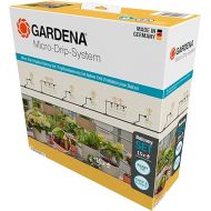 Gardena Micro-Drip System Drip Irrigation Set Balcony (15 Plants): Starter Set Ready to Use, Water-Saving Irrigation System, Simple and Flexible Connection Technology (13401-20)