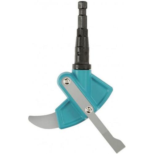  Gardena combisystem 2-in-1 joint scraper: weed scraper for thorough removal of wild herb and moss, with stainless steel handle for extra wide joints, suitable for all CS handles (03607-20)